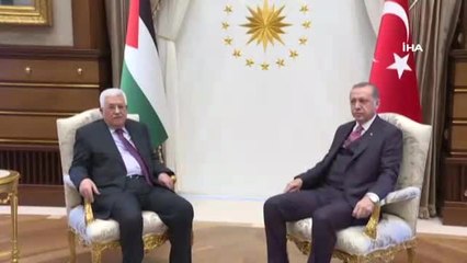 Filistin Devlet Başkanı Abbas'la Telefonda Görüştü
