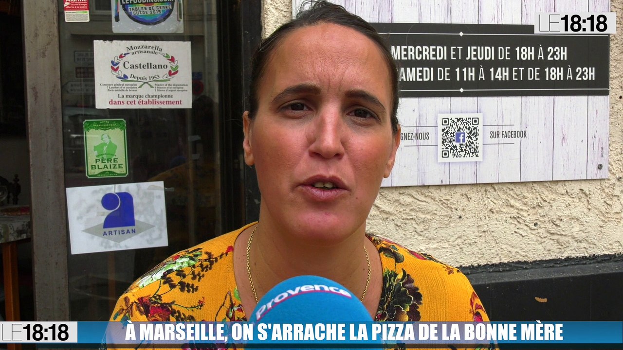 À Marseille on s'arrache la pizza de la Bonne Mère