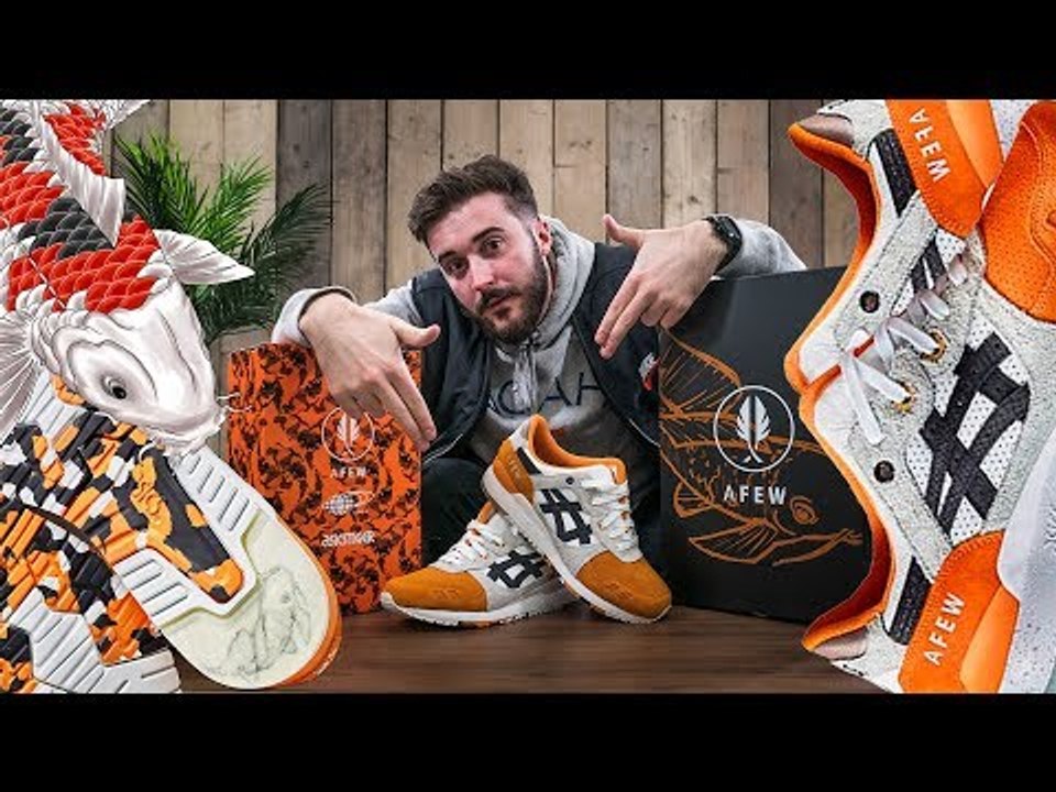 AFEW x BEAMS x ASICS Gel-Lyte III 'Orange Koi' | History, Unboxing
