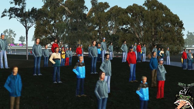 Tour de piste à Winton en Volvo S60 SRV8 sur Rfactor 2