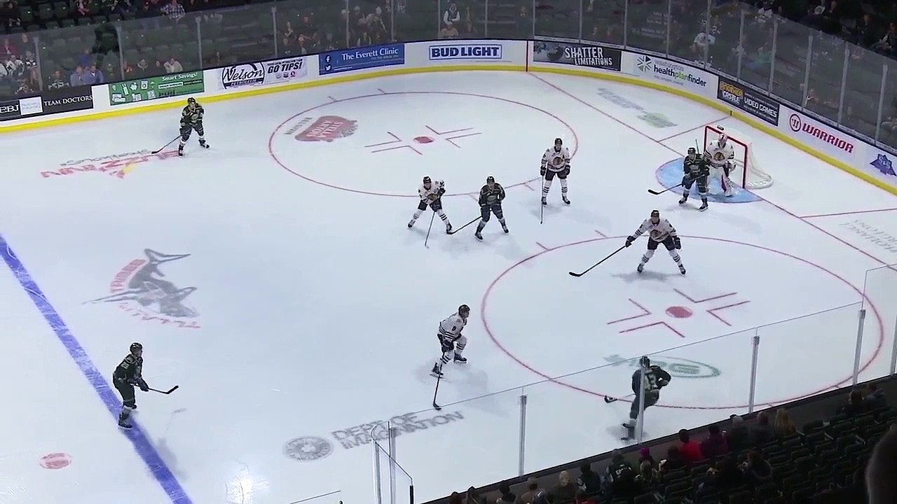 WHL Portland Winterhawks 2 at Everett Silvertips 3