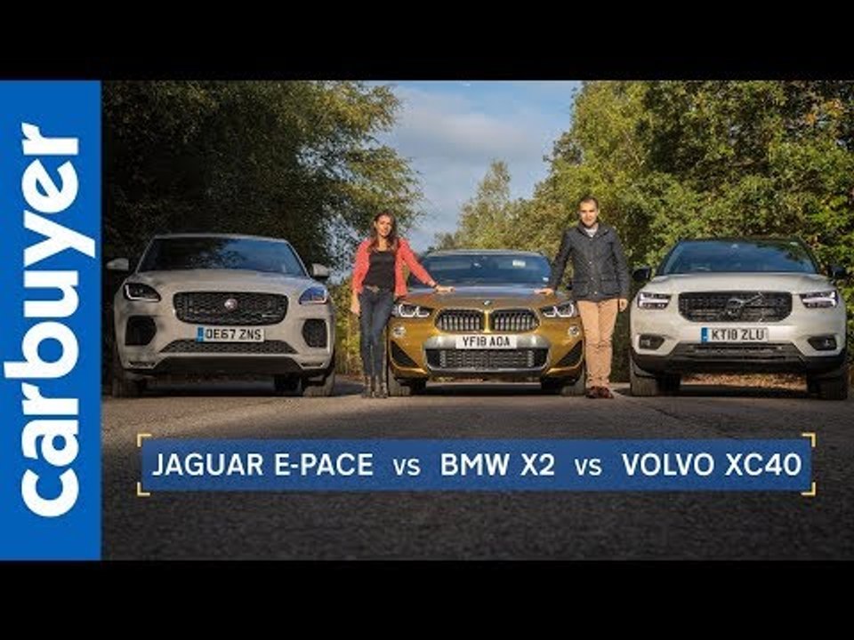 Batch & Ginny: BMW X2 vs Jaguar E-Pace vs Volvo XC40 - Carbuyer