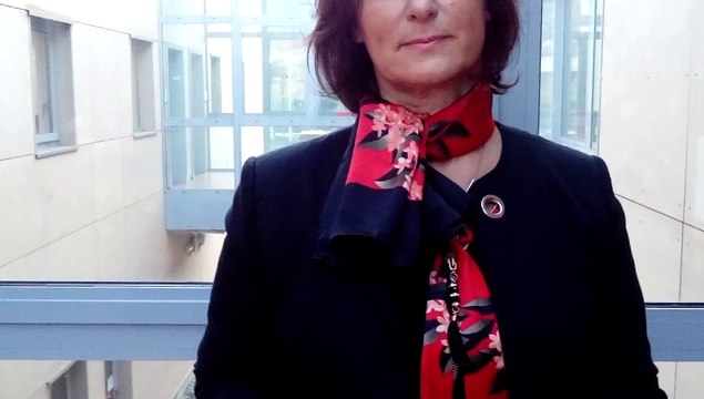 Isabelle Di Florio, déléguée consulaire de la CCI des Vosges, invitée au salon Go! création-reprise d'entreprise qui s'est tenue ce jeudi à la pépinière d'entreprises à Saint-Dié-des-Vosges
