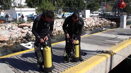 Bodrum'da Deniz Dibi Temizliği