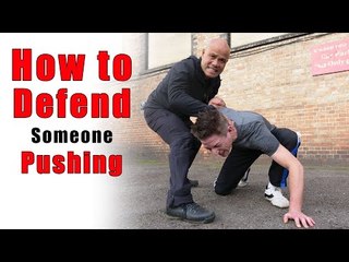 How to Defend Someone Pushing You Part 1