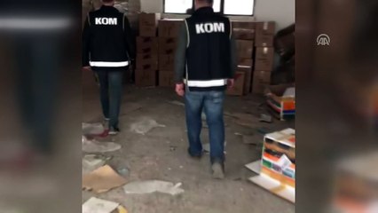 Kaçak sigara operasyonu - İZMİR