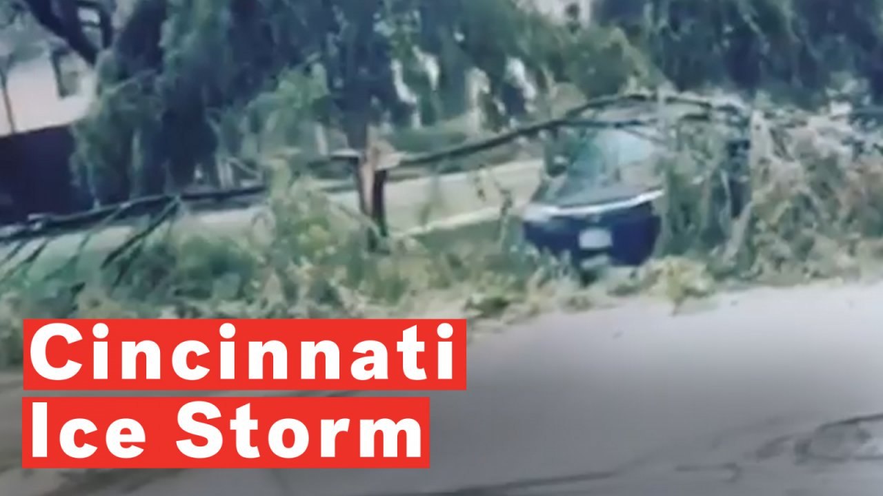 Cincinnati Ice Storm Tears Down Trees, Knocks Out Power