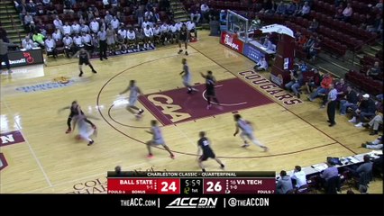Ball State vs. Virginia Tech Basketball Highlights (2018-19)