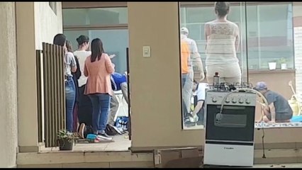 Criança vítima de afogamento é levada para o HU