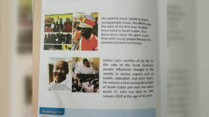 [좋은뉴스] 남수단 교과서에 실린 故 이태석 신부 / YTN