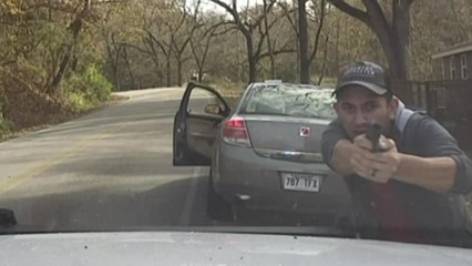 영화 같은 美 현실... 경찰 면전에 총질하는 간 큰 20대 / YTN