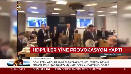 HDP'liler yine provokasyon yaptı