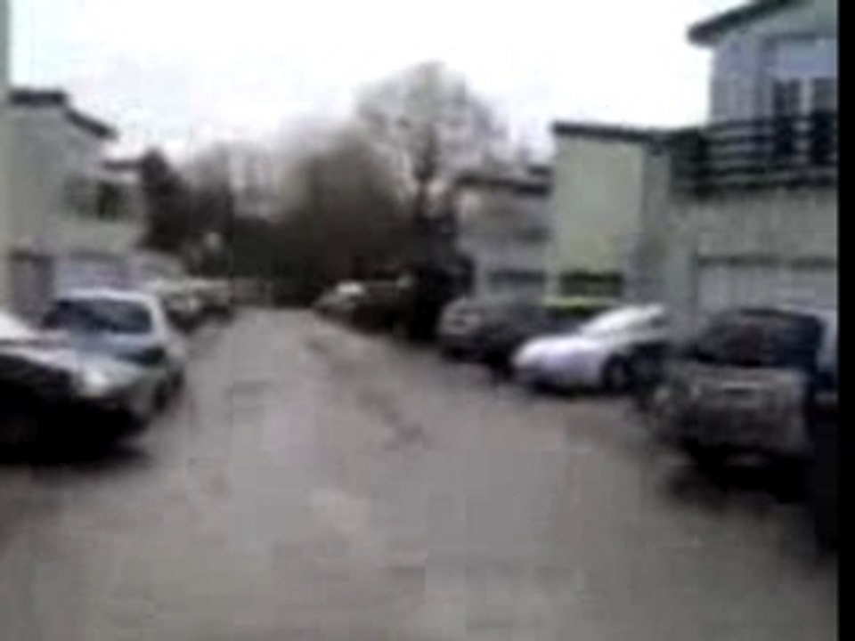 Premiers tours de roues de la moto aprés modifs