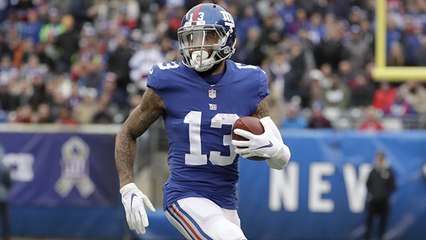 OBJ finds open field for 27-yard catch downfield