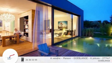 A vendre - Maison - GOEBLANGE - 6 pièces - 277m²