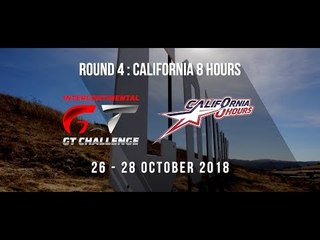 California 8 Hours is here! Intercontinental GT Challenge 2018
