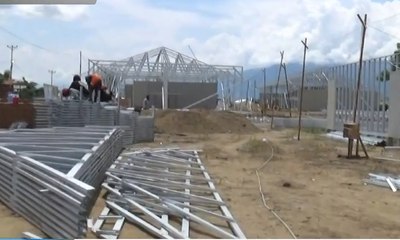 Huntara untuk Korban Gempa Palu Ditargertkan Selesai Akhir Desember