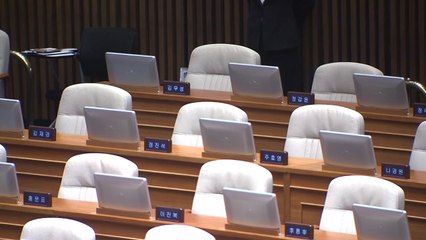 '야당 불참'에 국회 본회의 무산...민생법안 '표류' / YTN