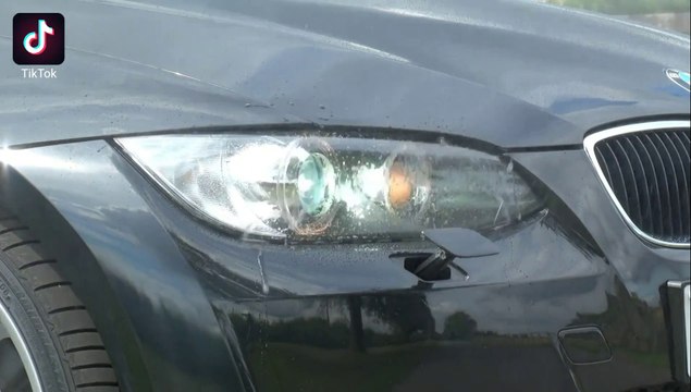 Car _car_ wash in 4k ultra HD Latest technology car washing dashboard view fully automatic