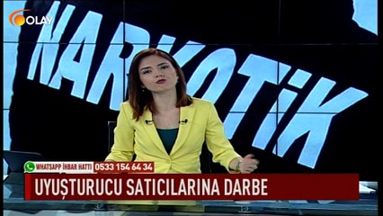 Uyuşturucu satıcılarına darbe
