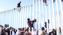 Orta Amerika'dan ayrılan ilk göçmen dalgası ABD sınırına ulaştı