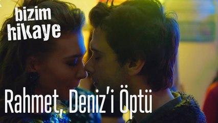 Rahmet, Deniz'i öptü - Bizim Hikaye 47. Bölüm