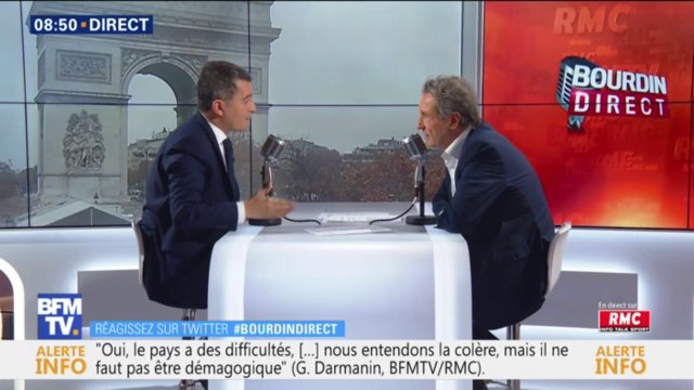 C'est faux de dire aux Français qu'il faut être comme les rois fainéants , dit Gérald Darmanin