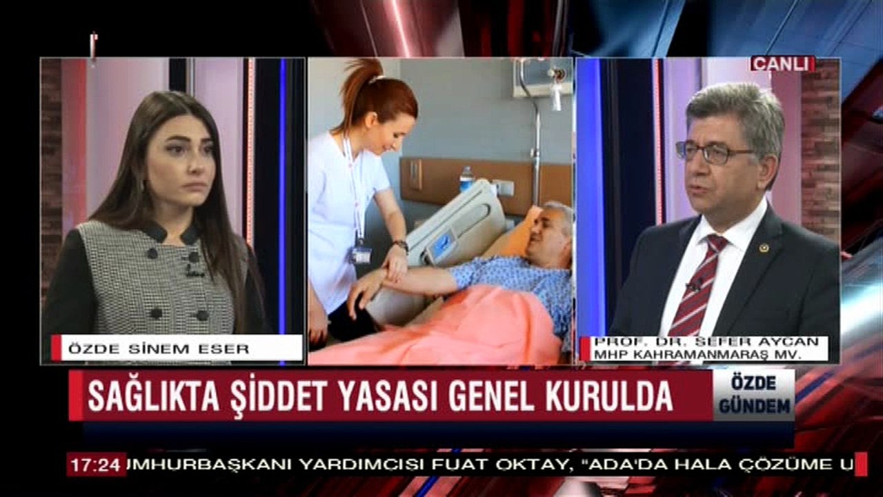 ÖZDE GÜNDEM 15 KASIM 2018 KONUK- PROF. DR. SEFER AYCAN
