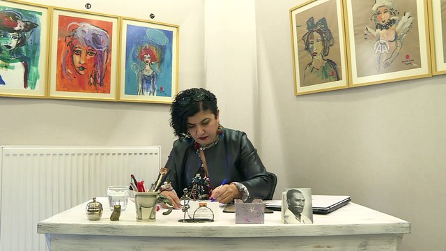 Sağ eli kırılan ressamdan sol elle 50 resim - ANKARA