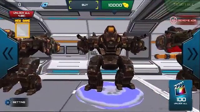 Mech Robot Iron Hero Wars
