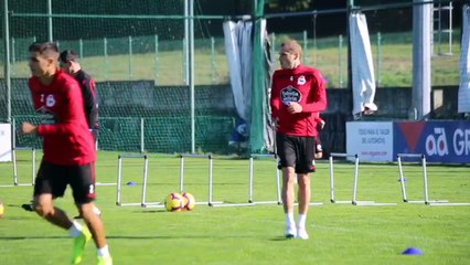 Entrenamiento del Deportivo de la Coruña (16/11/2018)