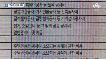 “도배 비용도 공개”…분양원가 공개 확대 논란
