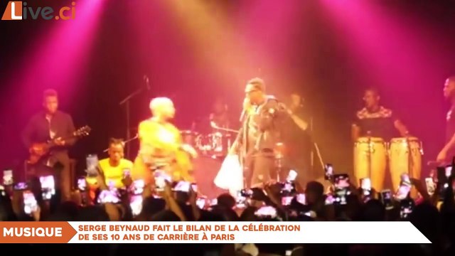 Musique : Serge Beynaud fait le bilan de la celebration de ses 10 ans de carriere à Paris