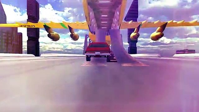 Jet car stunts car racing flaying car racing games...