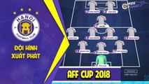 NÓNG | Đội hình xuất phát của ĐTVN trước Malaysia: Bất ngờ cái tên thay thế Văn Quyết | HANOI FC