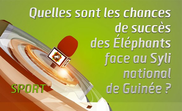Microdrome : Quelles sont les chances de succès des Eléphants face au Syli national de Guinée