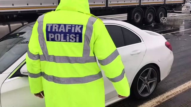 Kahramanmaraş-Kayseri kara yolu kontrollü olarak ulaşıma açıldı - KAHRAMANMARAŞ