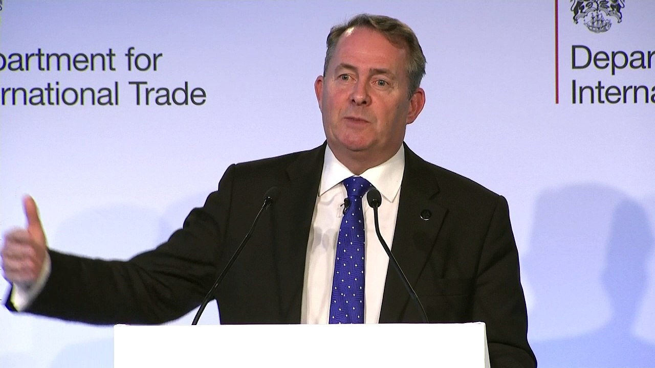 Liam Fox: Withdrawal agreement will provide certainty