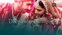 First Wedding Pics Of Deepika Padukone And Ranveer Singh After Band Baaja Baaraat In Italy