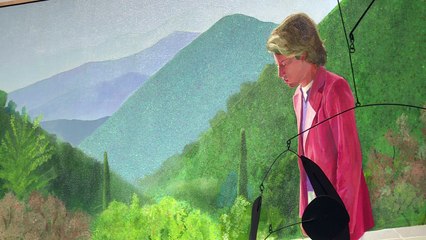 Quadro de Hockney alcança recorde para artista vivo
