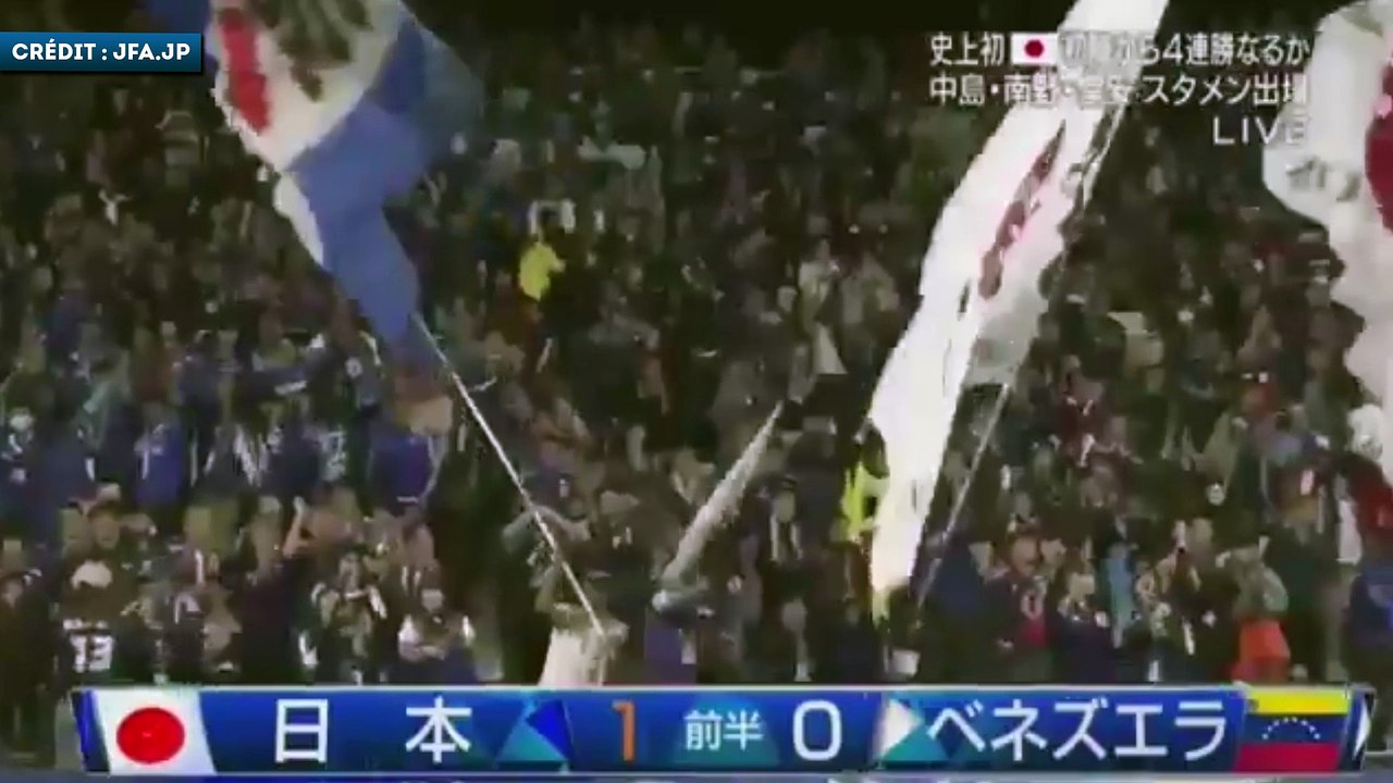 La superbe reprise de volée de Hiroki Sakai avec le Japon