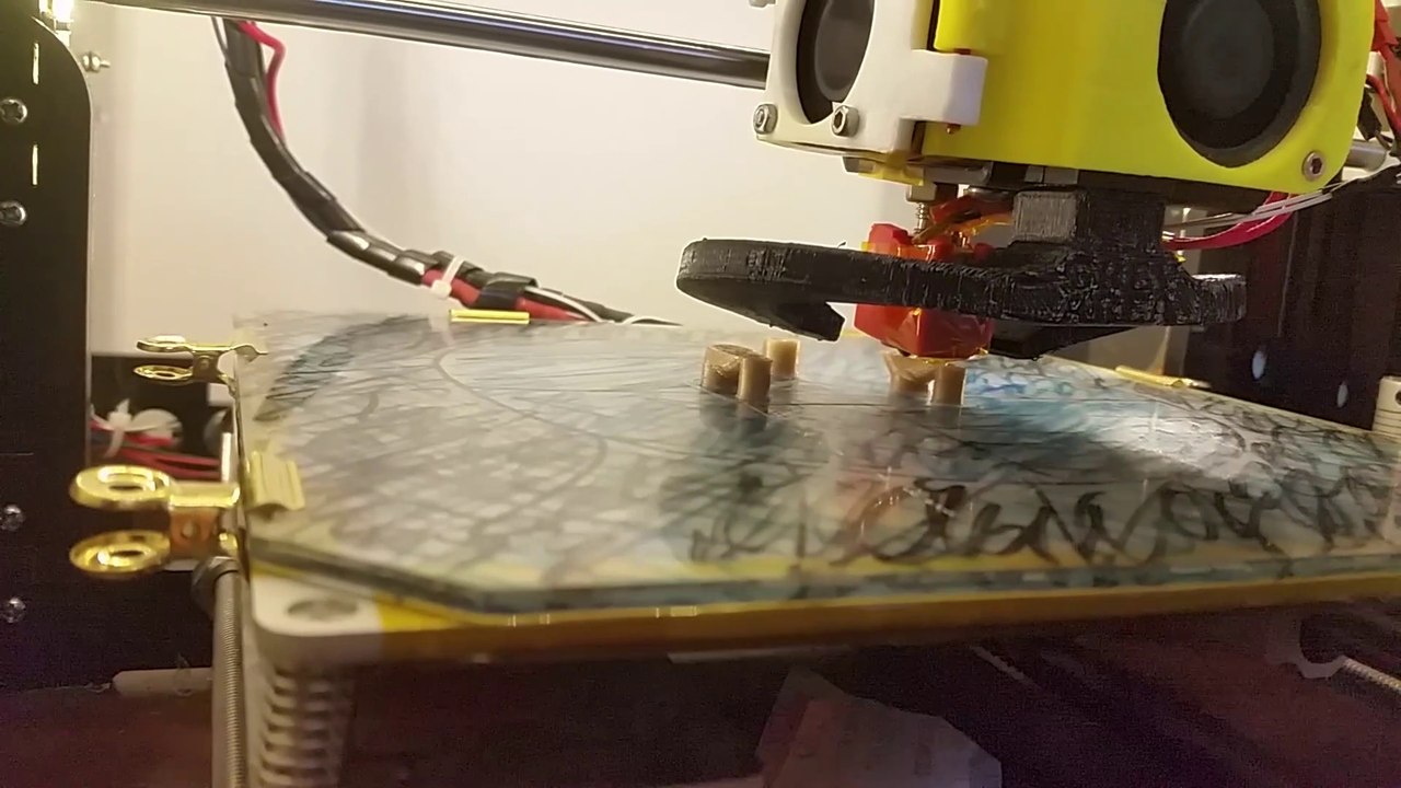 volcano anet a8 duct fan " layer shift " mod upgrade