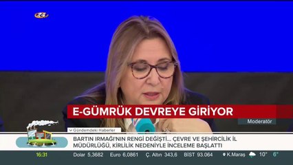E-gümrük devreye giriyor