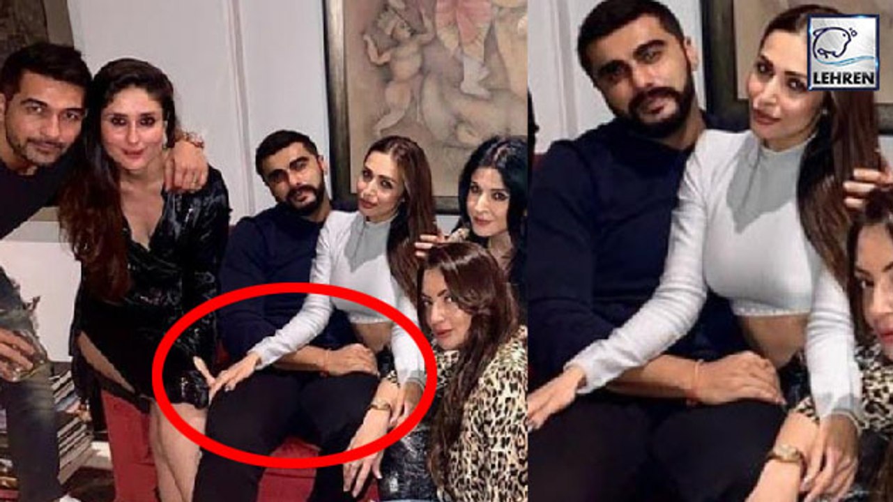 Malaika Arora & Arjun Kapoor Get Cosy At Maheep Kapoor's Party