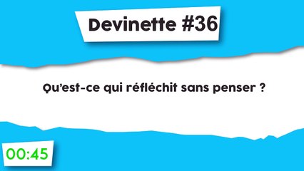 Énigme #36 : L'art de la réflexion