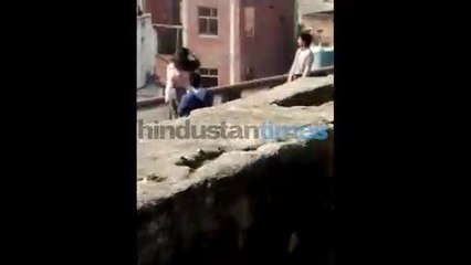 Priyanka Chopra spotted shooting in Old Delhi