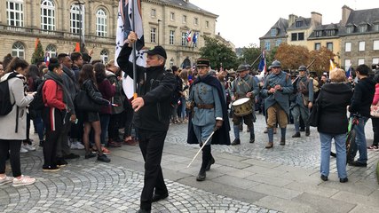 Quimper : 1 500 jeunes commémorent l’Armistice