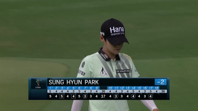 박성현, LPGA 투어 챔피언십 첫날 중위권 / YTN