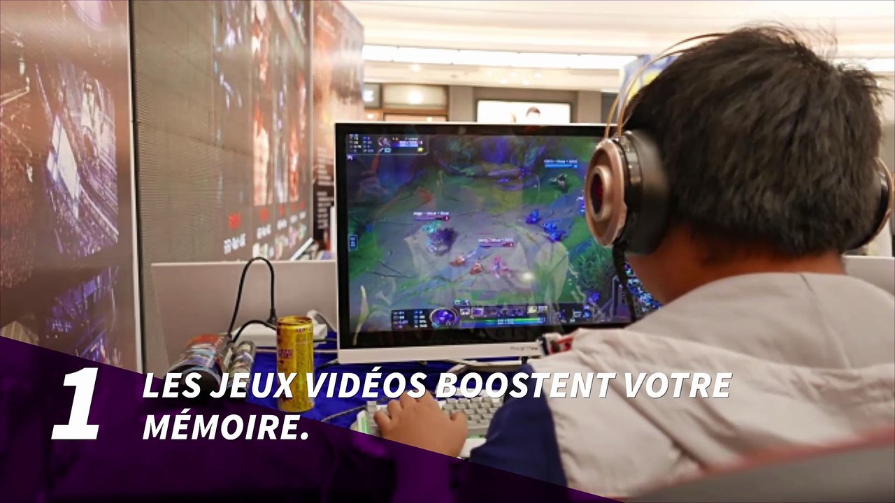 Les bienfaits des jeux vidéos