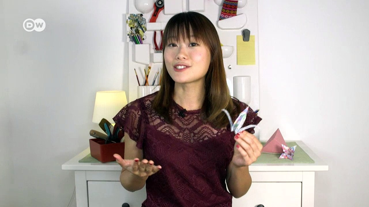 Origami als Wanddekoration | DW Deutsch